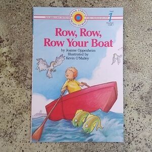 Row Your Boat Level 1 Reader Preschool Classroom Children's Book Homeschool
